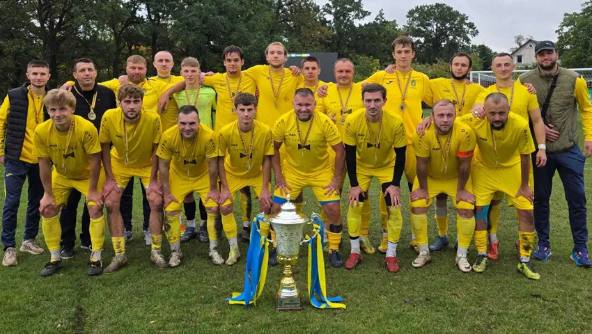 «Вікторія» з Великих Бірок вперше в історії виграла Лігу Тернопільщини
